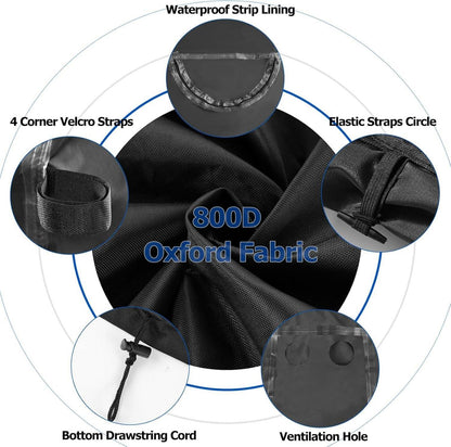 Wasserdichte Generator Abdeckung 800D Oxford für