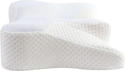 Atmungsaktiver Kissenbezug für DONAMA KH1067 66x37x13CM Nackenstützkissen White