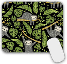 Kleines Mousepad Faultiermotiv 24x20cm design 0,3cm