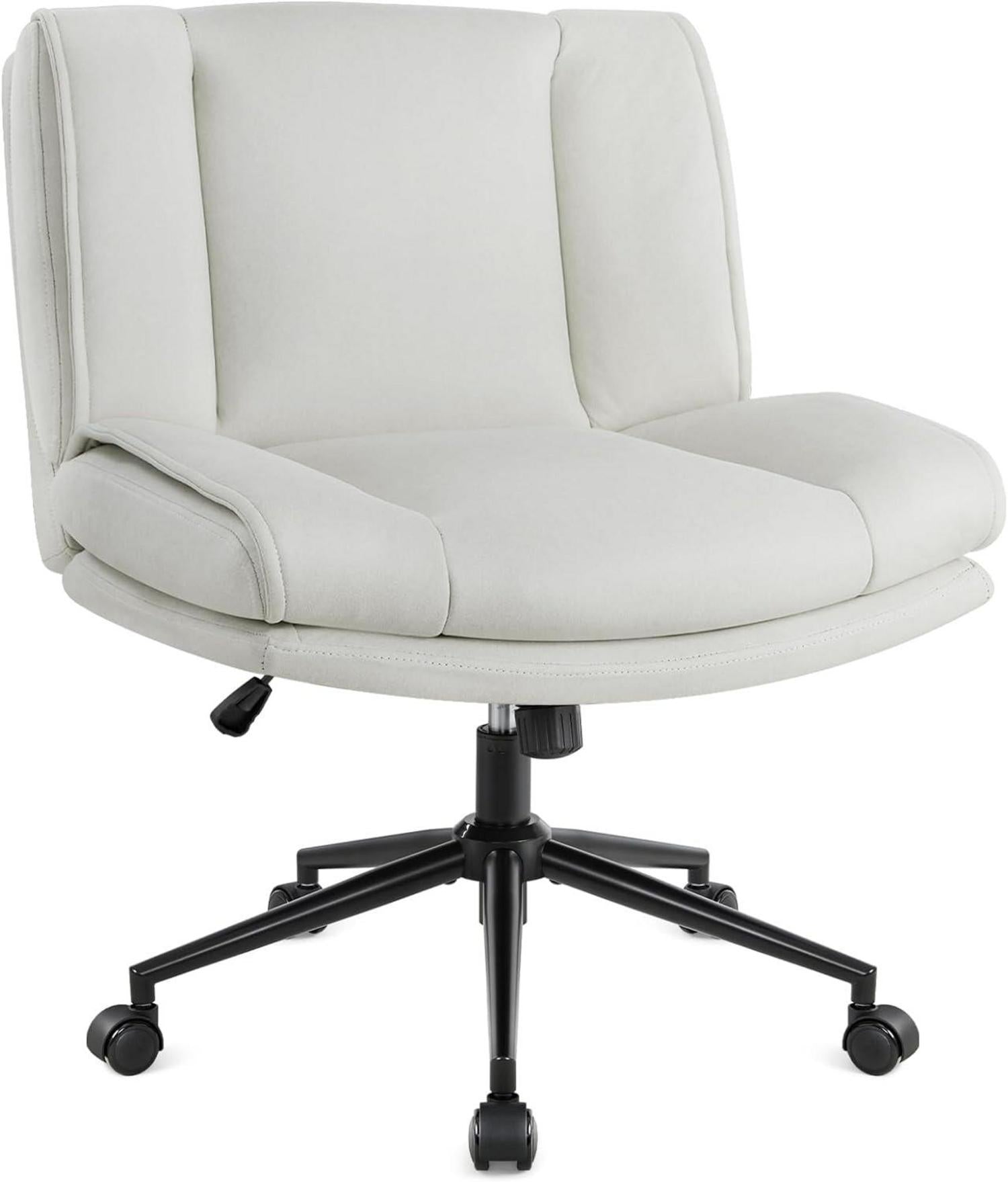Bürostuhl armlos mit Rollen Technisches Stoffmaterial ergonomisch