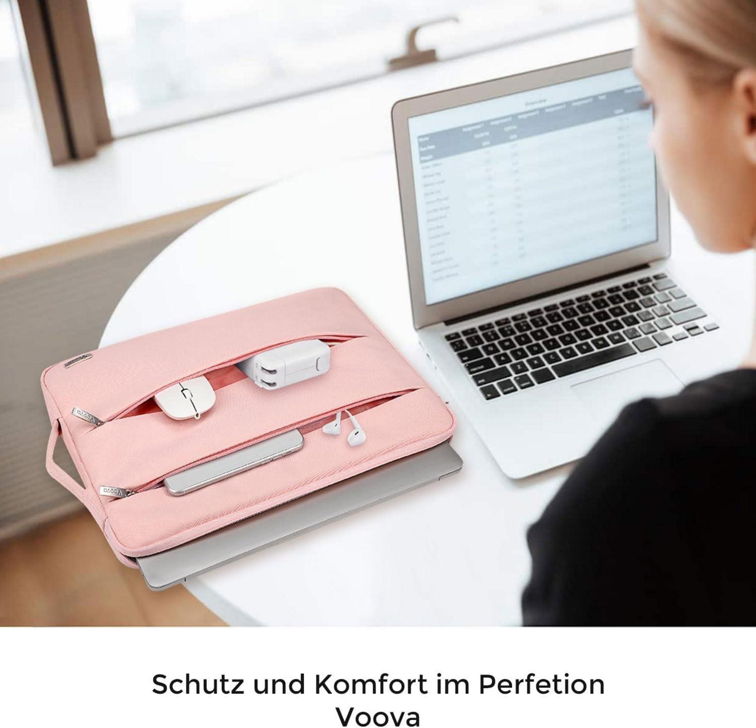 Voova Laptophülle 13.3 zoll Laptop Sleeve Case iPad Pro 12.9 Schutzhülle