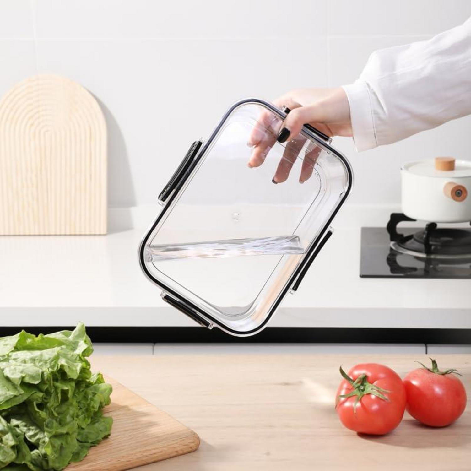 Bugucat Vorratsdosen Set 12er Aufbewahrungsbox Küche Frischhaltedosen BPA Frei 6.86L