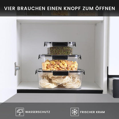Vorratsdosen Set 12-teilig Luftdicht Frischhaltedosen Aufbewahrungsbox