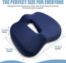 Orthopädisches Memory-Foam Sitzkissen für maximalen Komfort
