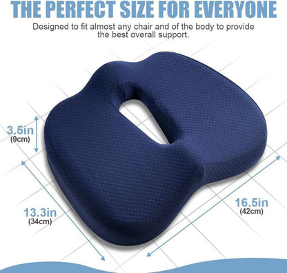 Orthopädisches Memory-Foam Sitzkissen für maximalen Komfort