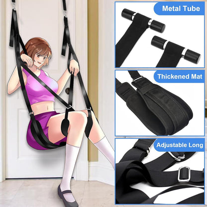 Liebesschaukel Sexschaukel Tür BDSM Set für Erwachsene Bondage Swing