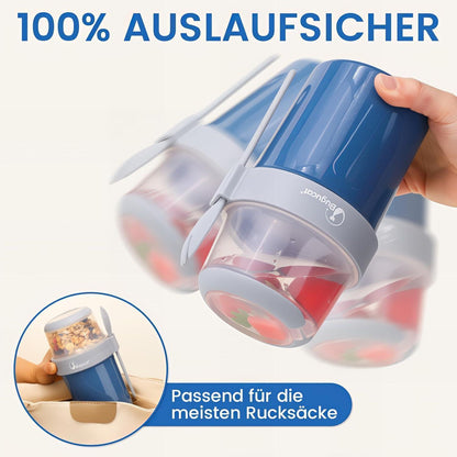 Bugucat 2in1 Müslibecher to Go 870ml Rosa
