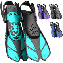 Lealinga Schnorchelflossen Verstellbar Erwachsene Reisegröße