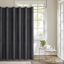 MIULEE Duschvorhang 200x240cm Dunkelgrau Wasserdicht