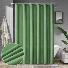 Duschvorhang Wasserdicht Grün Anti-schimmel 240x200cm Schnelltrocknend