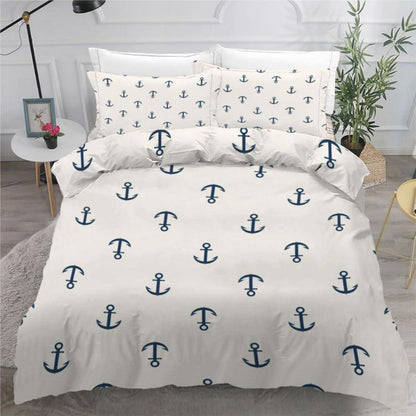 Anker 3teilig Bettwäsche Set 155x220 cm Mikrofaser