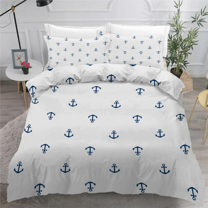 Anker 3teilig Bettwäsche Set 220x240 cm Mikrofaser