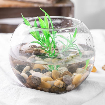 Flusskiesel 450g Polierte Deko Vasen Pflanzen Garten Sukkulenten