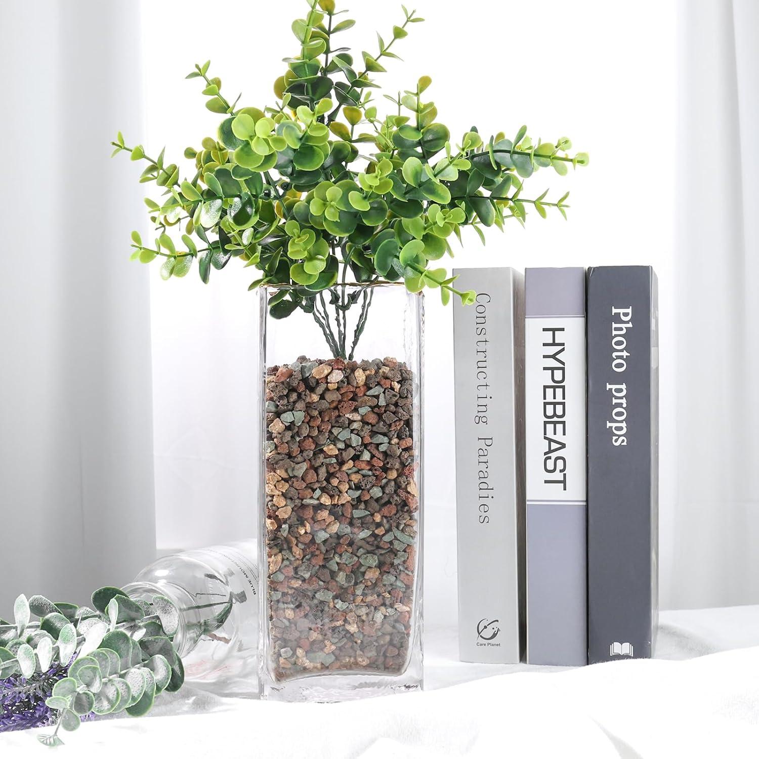 900g Dekorative Natur Lavasteine Aquarium Blumentopf Vase Füller