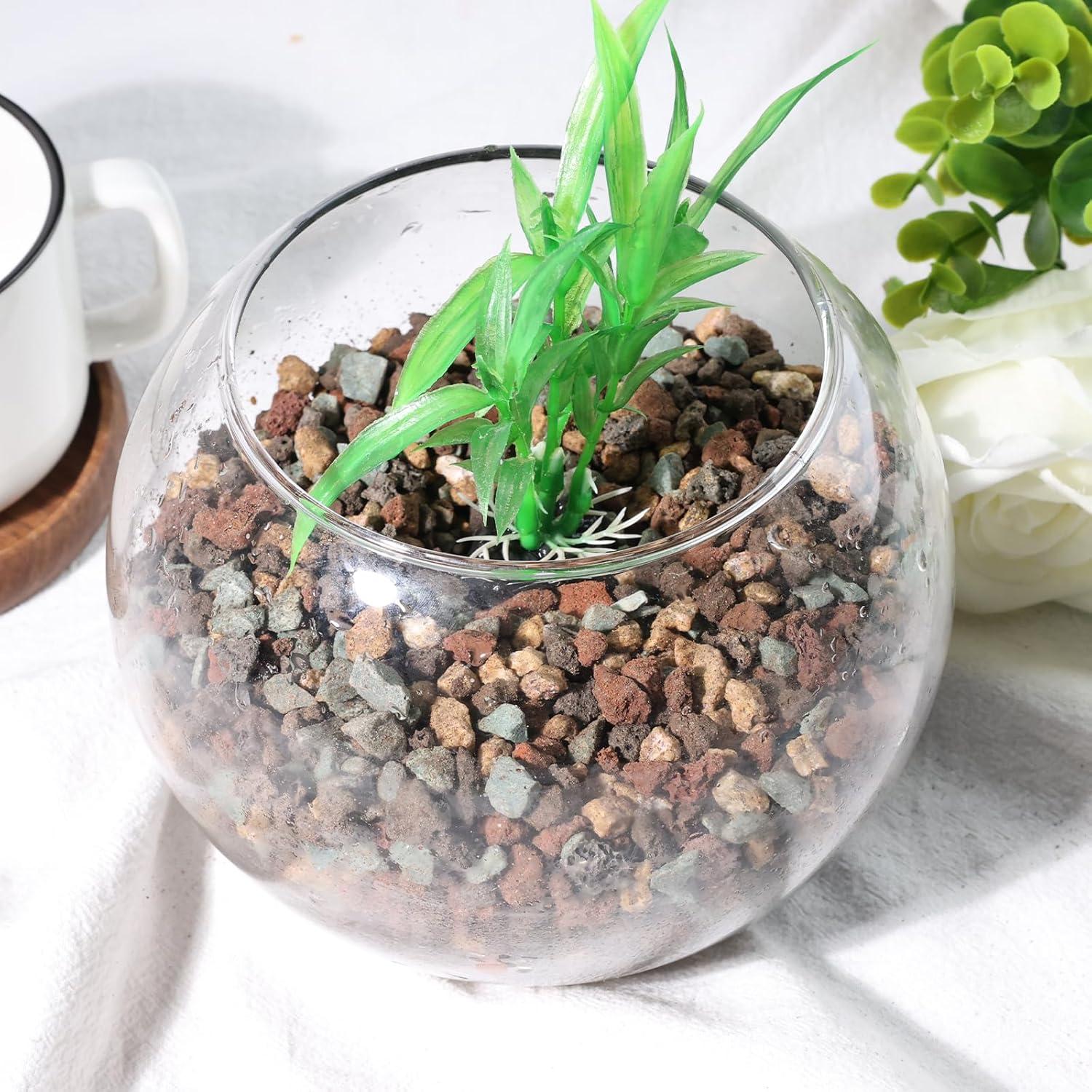 Dekorative Natur Vulkangestein 900g Aquarium Blumentopf Landschaftsbau