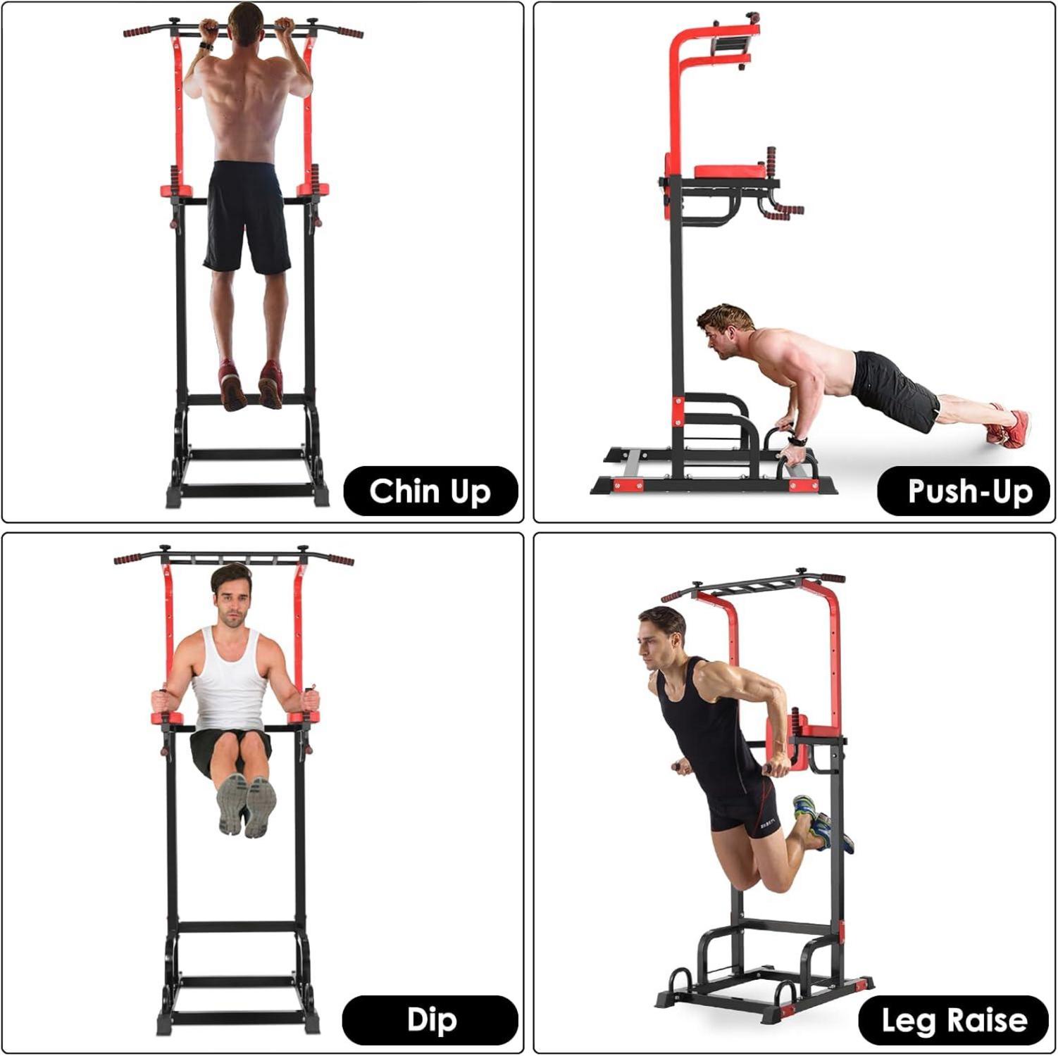 Klimmzugstange Fitnessgerät Höhenverstellbar Heimtraining 150kg