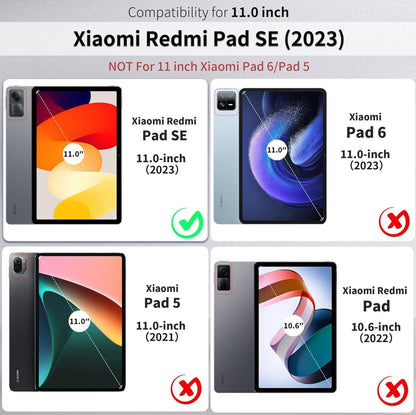 EasyAcc Hülle für Xiaomi Redmi Pad SE 2023 11 Zoll, Schmaler