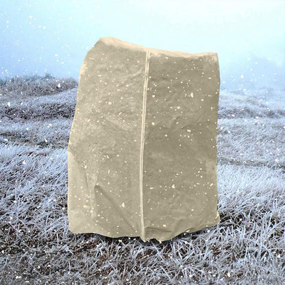 Winter Pflanzenschutz 80x100cm Gelb Frostschutz Schutzhülle Atmungsaktiv