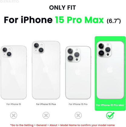 iPhone 15 Pro Max Hülle Silikon 6,7 Zoll flüssiges Silikon