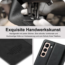 Samsung Galaxy S24 Hülle Leder Magnet Klapphülle Wallet Case