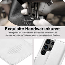 Samsung Galaxy S24 Ultra Hülle Leder Flip Wallet mit