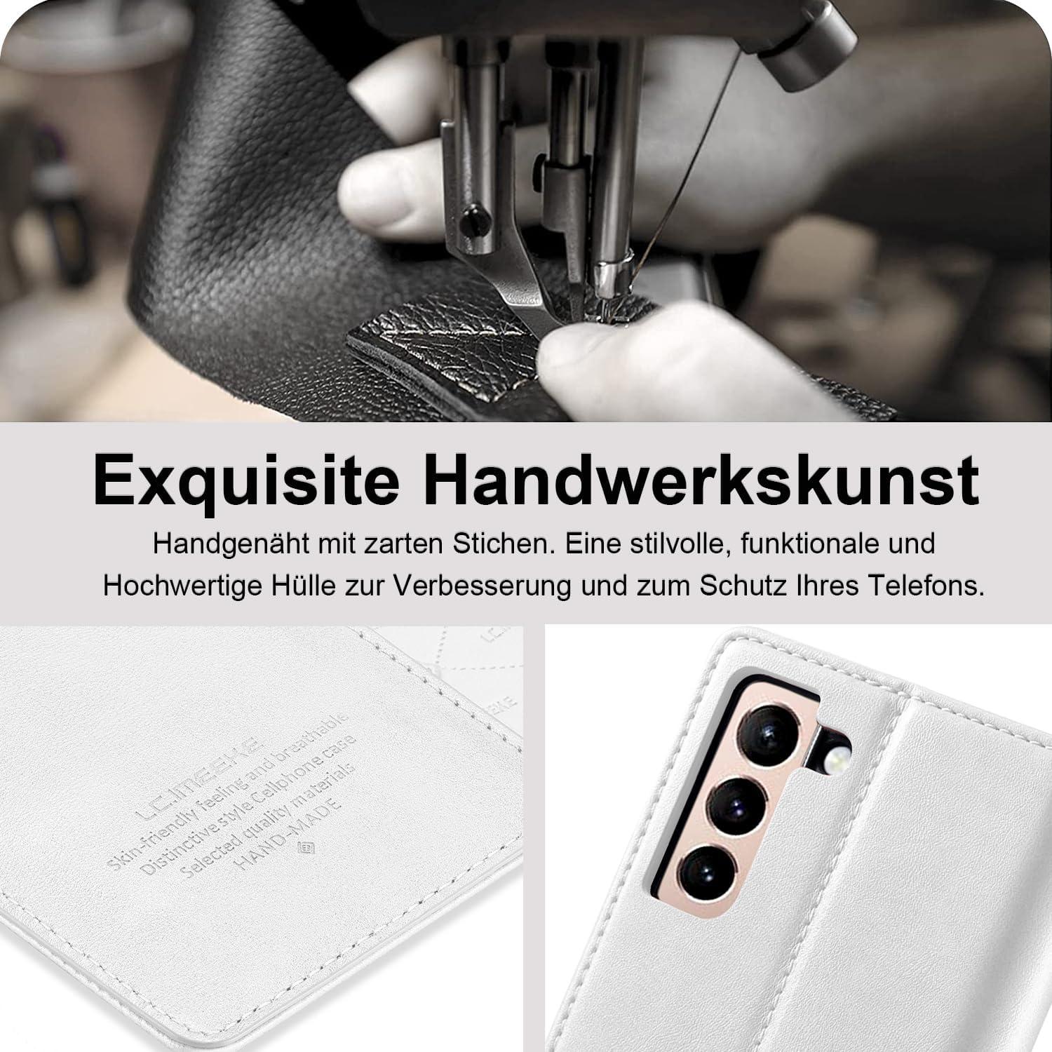 Ailicici Samsung Galaxy S24 Hülle Leder Flip Wallet