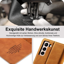 Handyhülle für Samsung S24 Plus Leder Flip Wallet mit