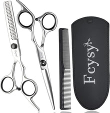 Professionelle Haarschere Effilierschere Set Friseur