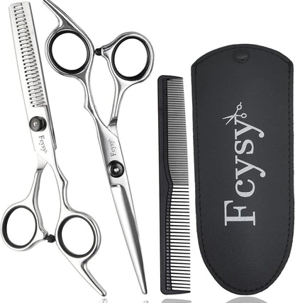 Professionelle Haarschere Effilierschere Set Friseur