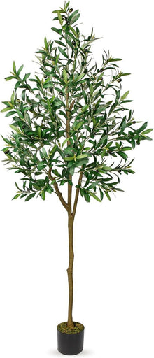 180cm Künstlicher Olivenbaum Kunstpflanze Kunstbaum Deko