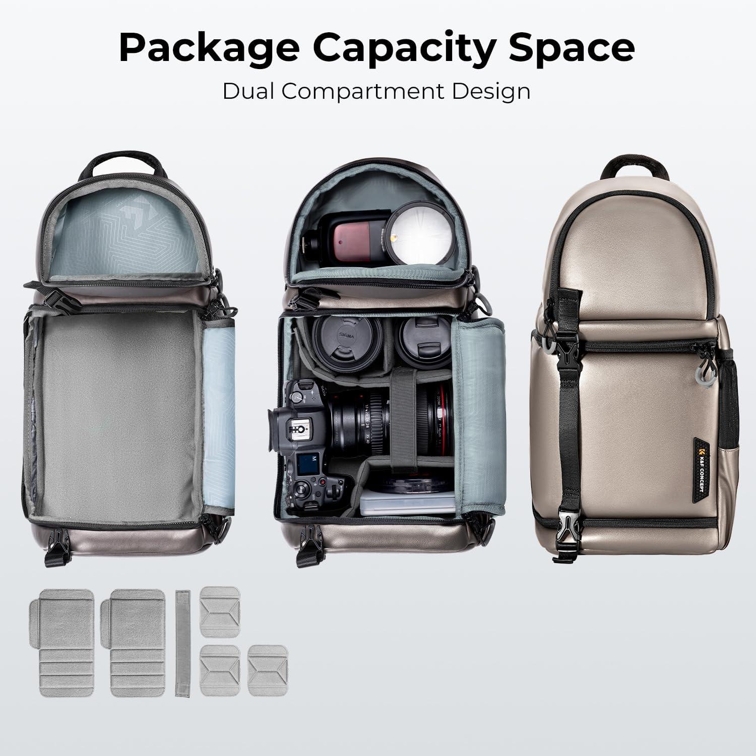 Kamera-Rucksack Schultertasche quadratische Tasche Fotografen Canon