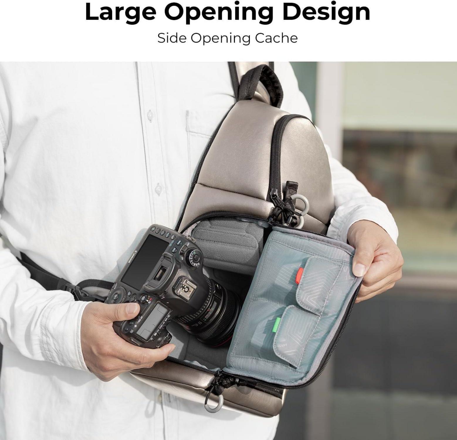 K&F Concept Kamera-Rucksack Schultertasche Canon Nikon Sony DJI Mavic Drohnen-Rucksack