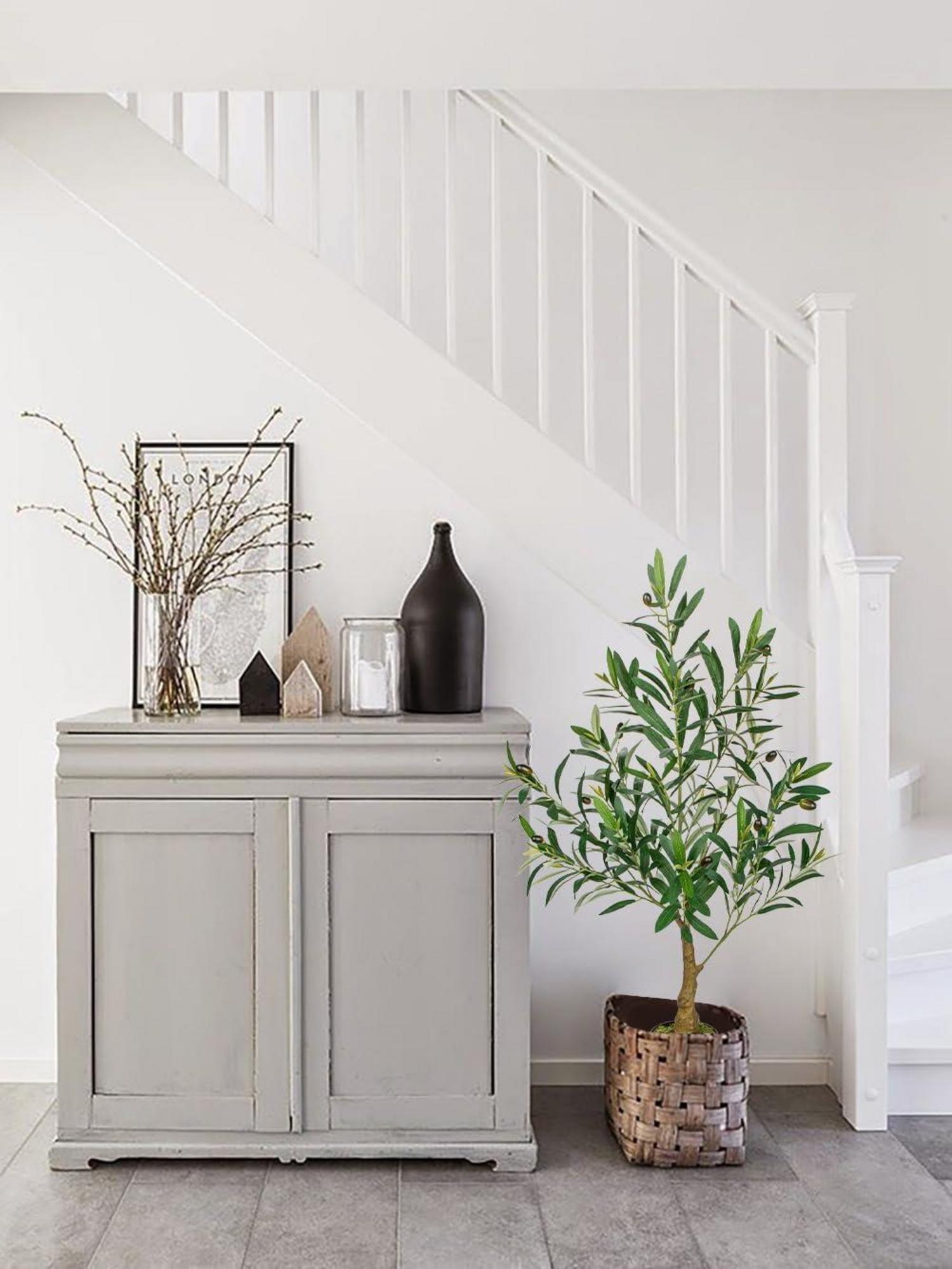 Künstlicher Olivenbaum groß für Innen & Außen 210cm