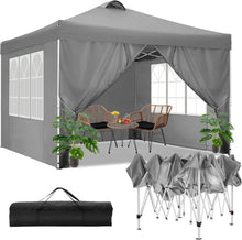 Wasserdichter Faltpavillon 3x3m Stabil Winterfest mit Entlüftung