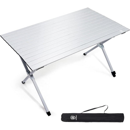Aluminium Campingtisch klappbar 120x70cm, 100kg belastbar, mit Tragetasche