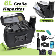 Lenkertasche Fahrrad E Bike 6L Vorne Wasserdicht Touchscreen