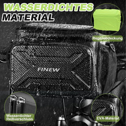 Lenkertasche Fahrrad E Bike 6L Vorne Wasserdicht Touchscreen