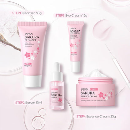 Sakura 4tlg Hautpflege korean skincare geschenkset frauen