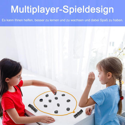 Magnetisches Schachspiel, Schachbrett magnetisch, Pädagogisches Brettspiel
