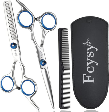 Haarschere Effilierschere Set Haarschneideschere Friseur Haar Schere