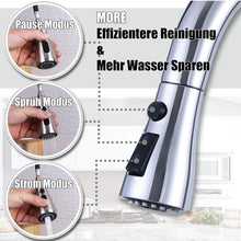 HOTTIST Chrom Hochdruck Armatur Küche Ausziehbar
