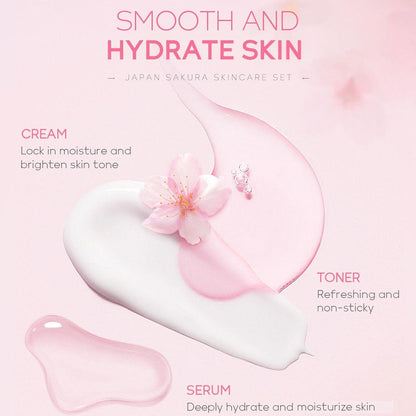 Sakura 5tlg Hautpflege korean skincare Geschenke Frauen