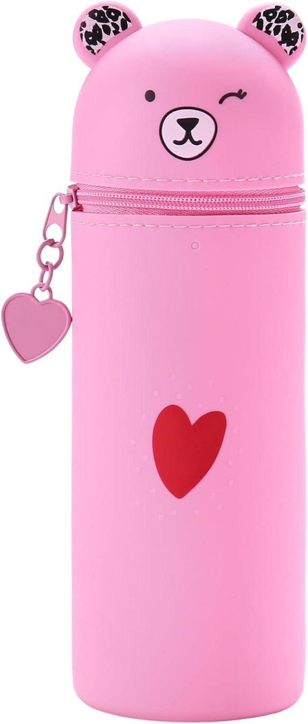 Kawaii Federmäppchen aus Silikon, Schlampermäppchen und Stifteköcher 2