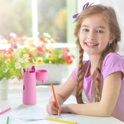 Kawaii Federmäppchen aus Silikon, Schlampermäppchen und Stifteköcher 2