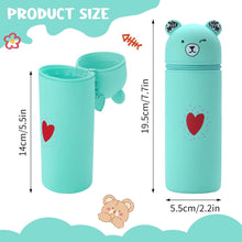 Kawaii Federmäppchen aus Weichem Silikon Schlampermäppchen 2