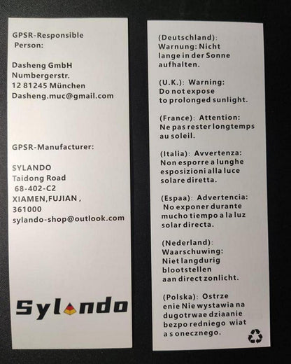 SYLANDO Wäschekorb Kinderzimmer Grau&Weiß D 38 x H 50 CM