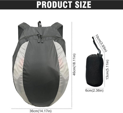 Motorradhelm Tasche Groß Kapazität faltbarer