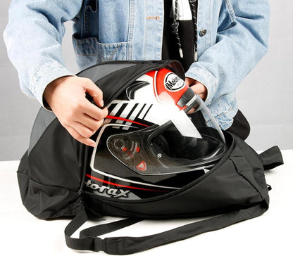Motorradhelm Tasche Groß Kapazität Rucksack faltbar Leicht Wasserdicht