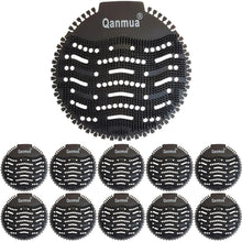 Urinalsieb mit Duft 10 Stück Schwarz Meeresfrische