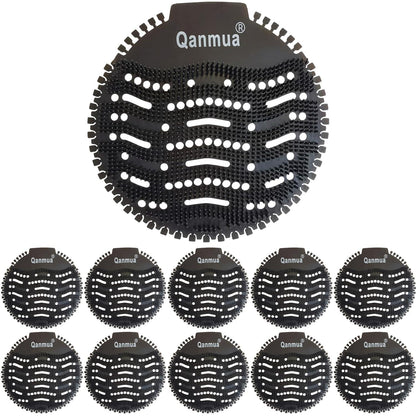 Urinalsieb mit Duft 10 Stück Schwarz Meeresfrische